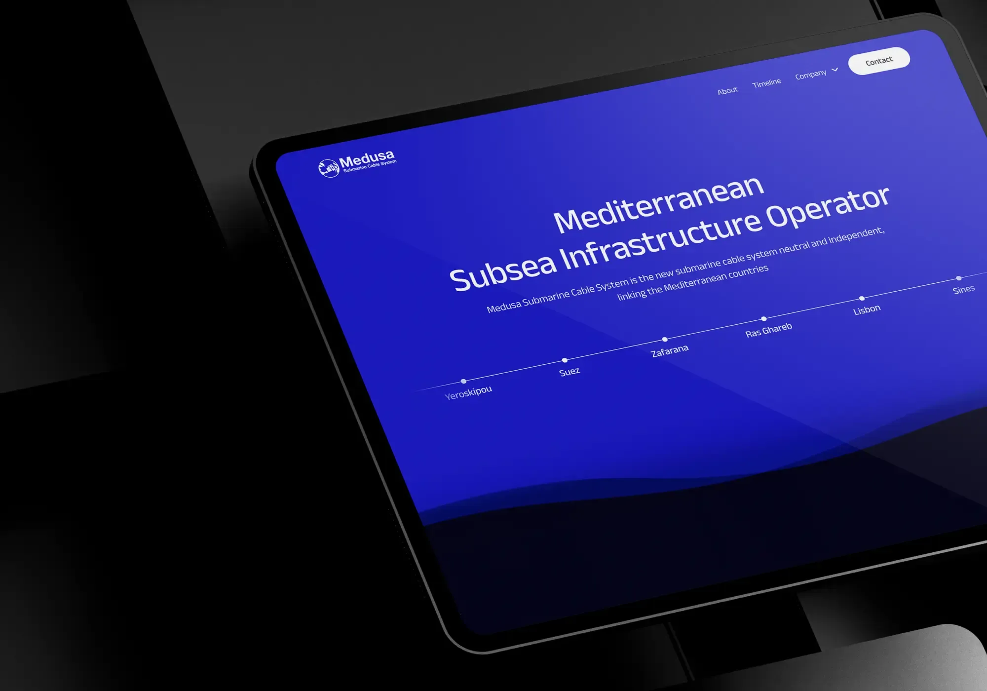 Imagen del proyecto Medusa Submarine Cable System