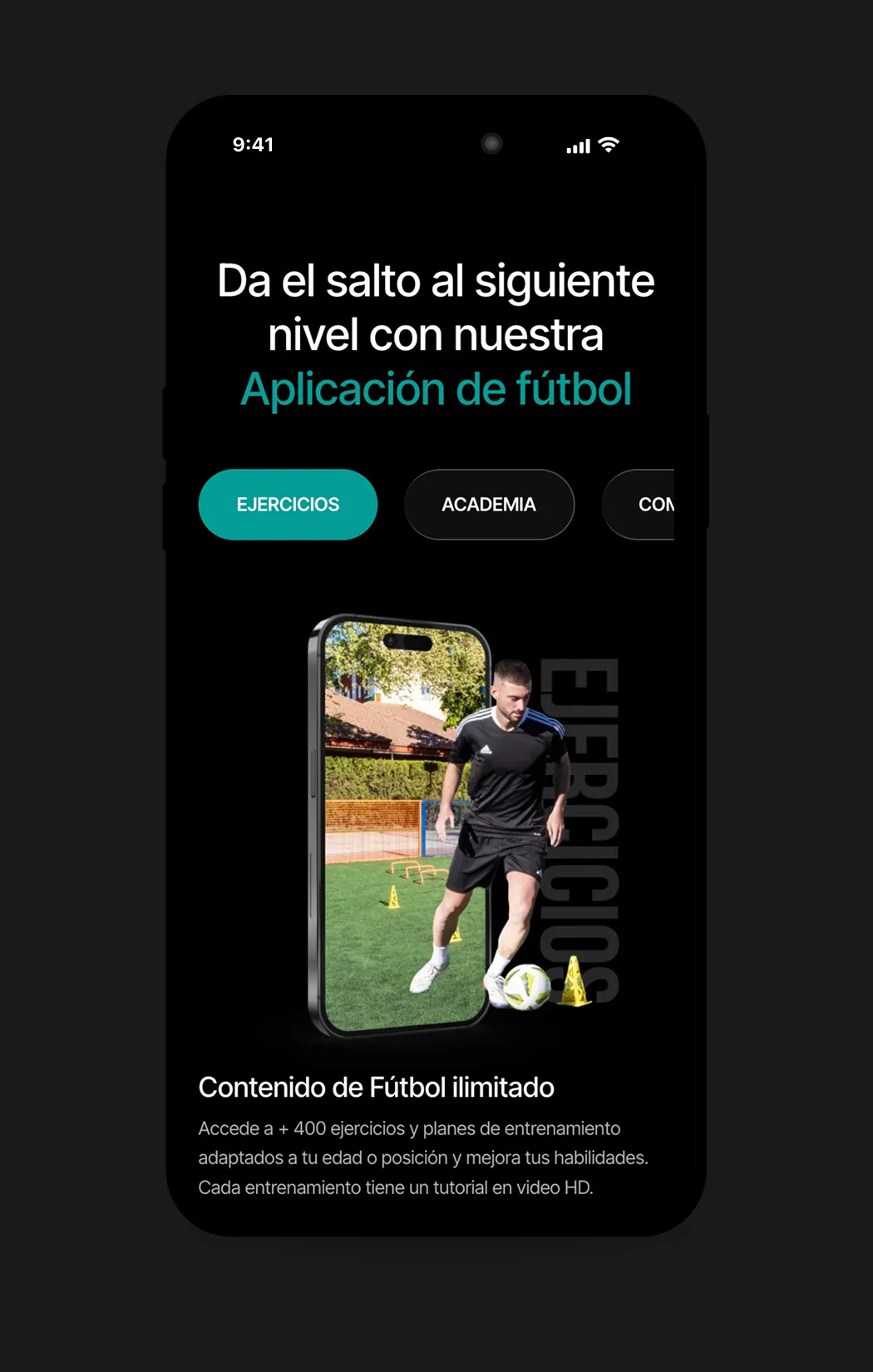 Construyendo Fútbol — Diseño de la app (1)