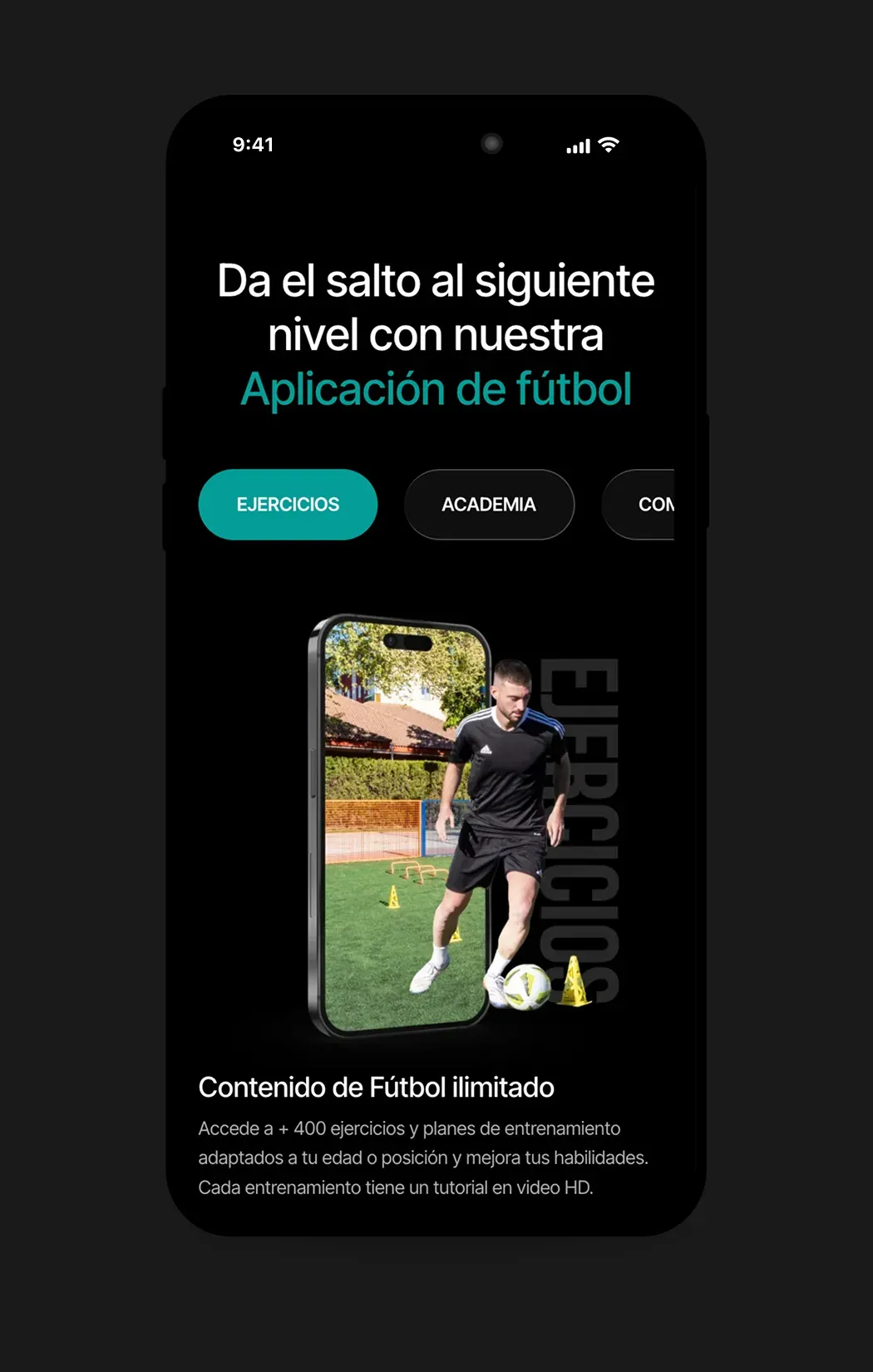 Construyendo Fútbol — Diseño de la app (1)