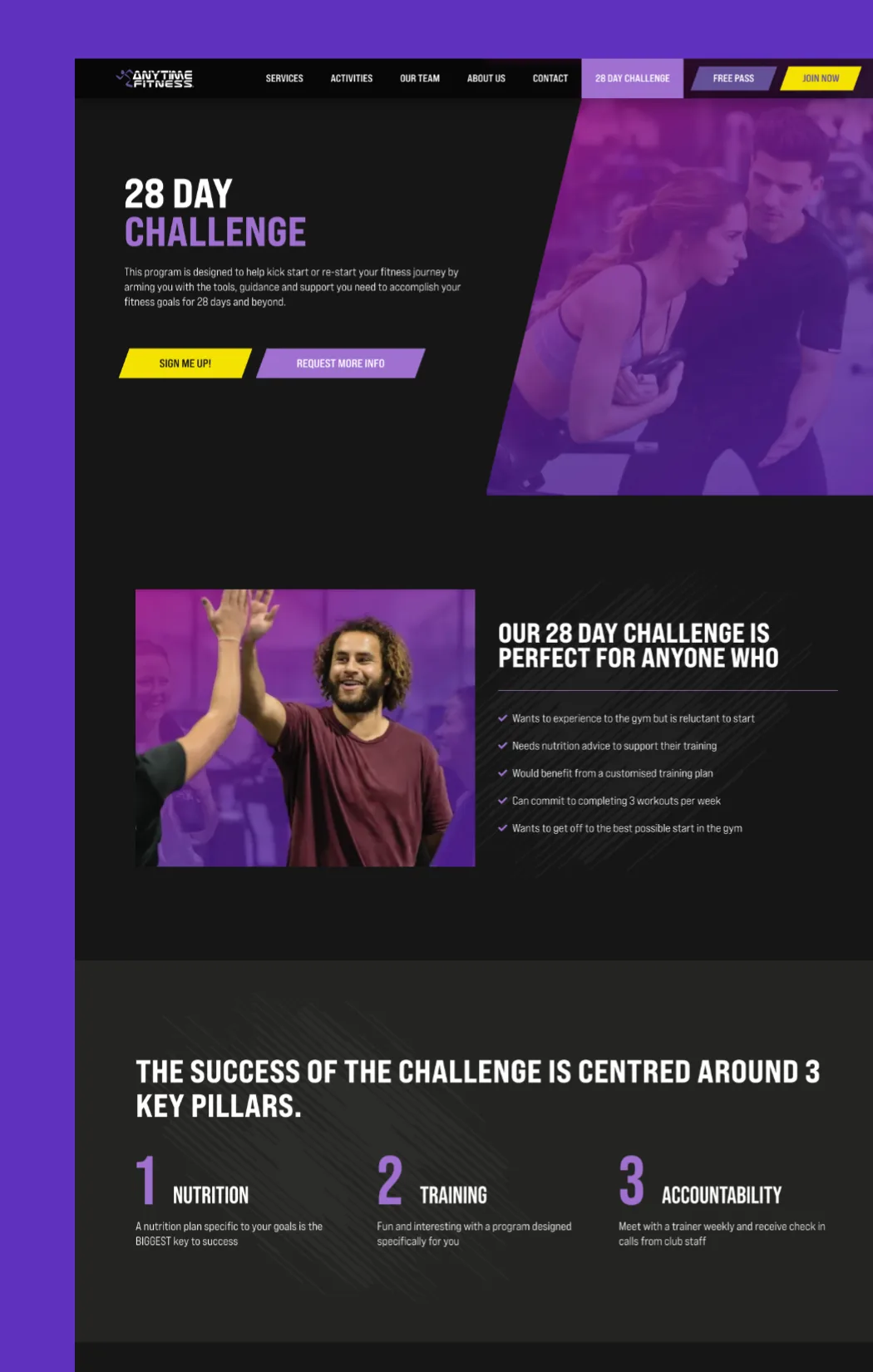 Anytime Fitness — Una web mejorada (3)