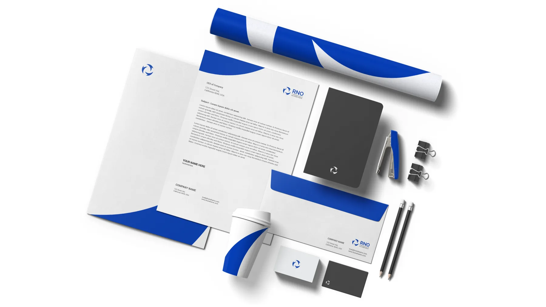 RNO Financial — Un sistema de marca completo