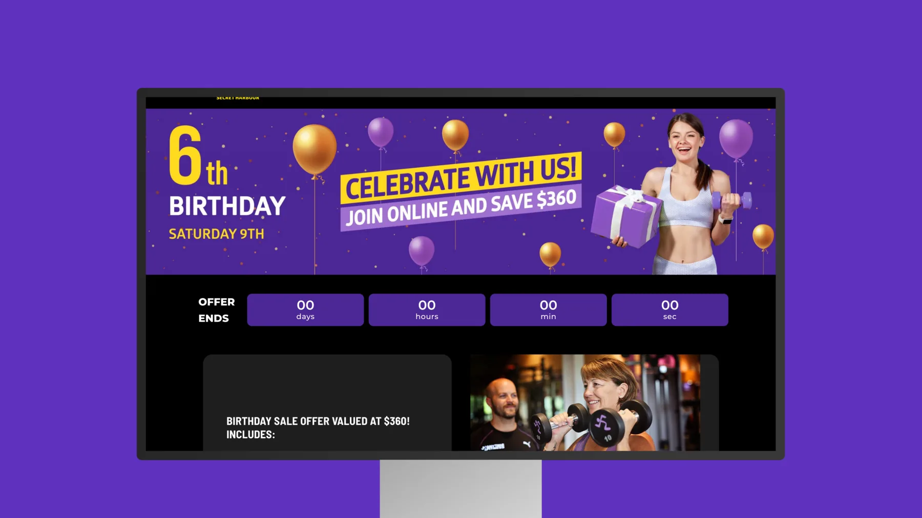 Anytime Fitness — Una web mejorada