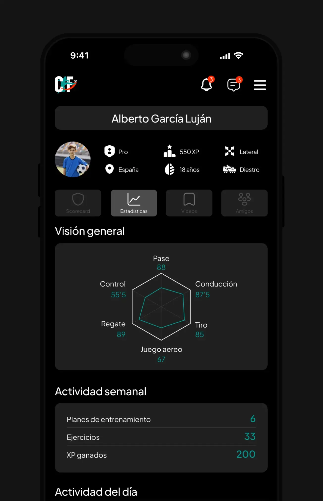 Construyendo Fútbol — Visualización de progreso (1)