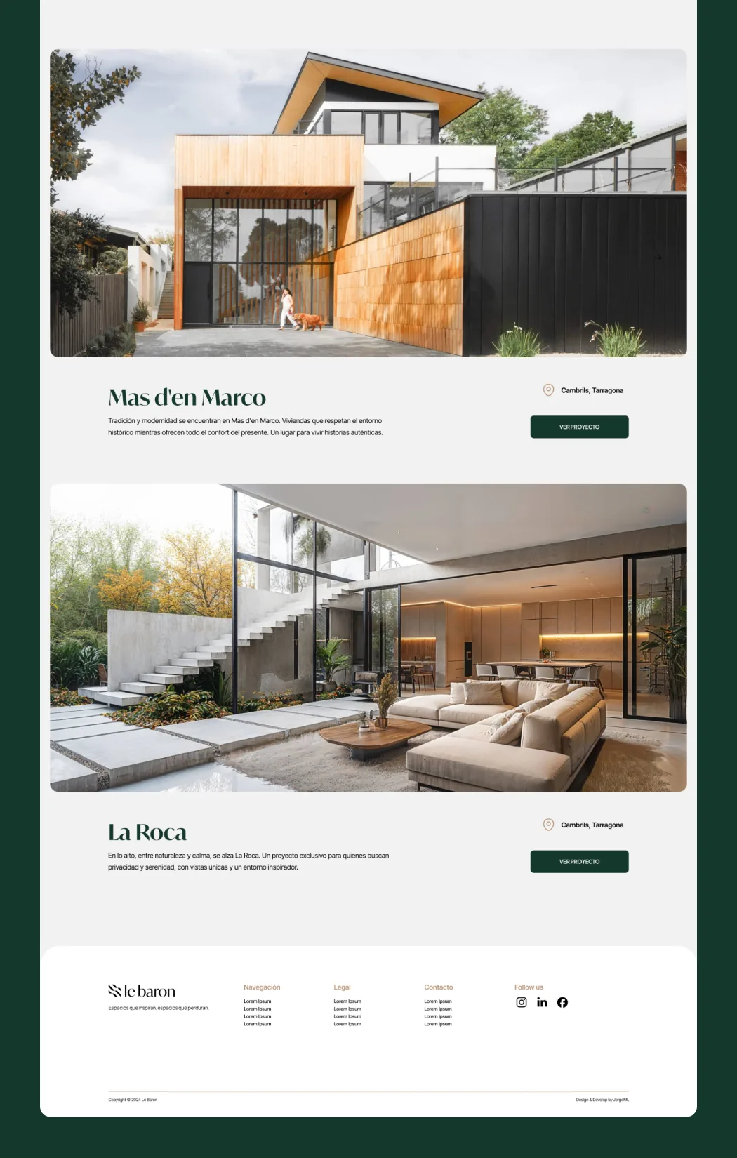 Le Baron — Web y redes sociales (3)