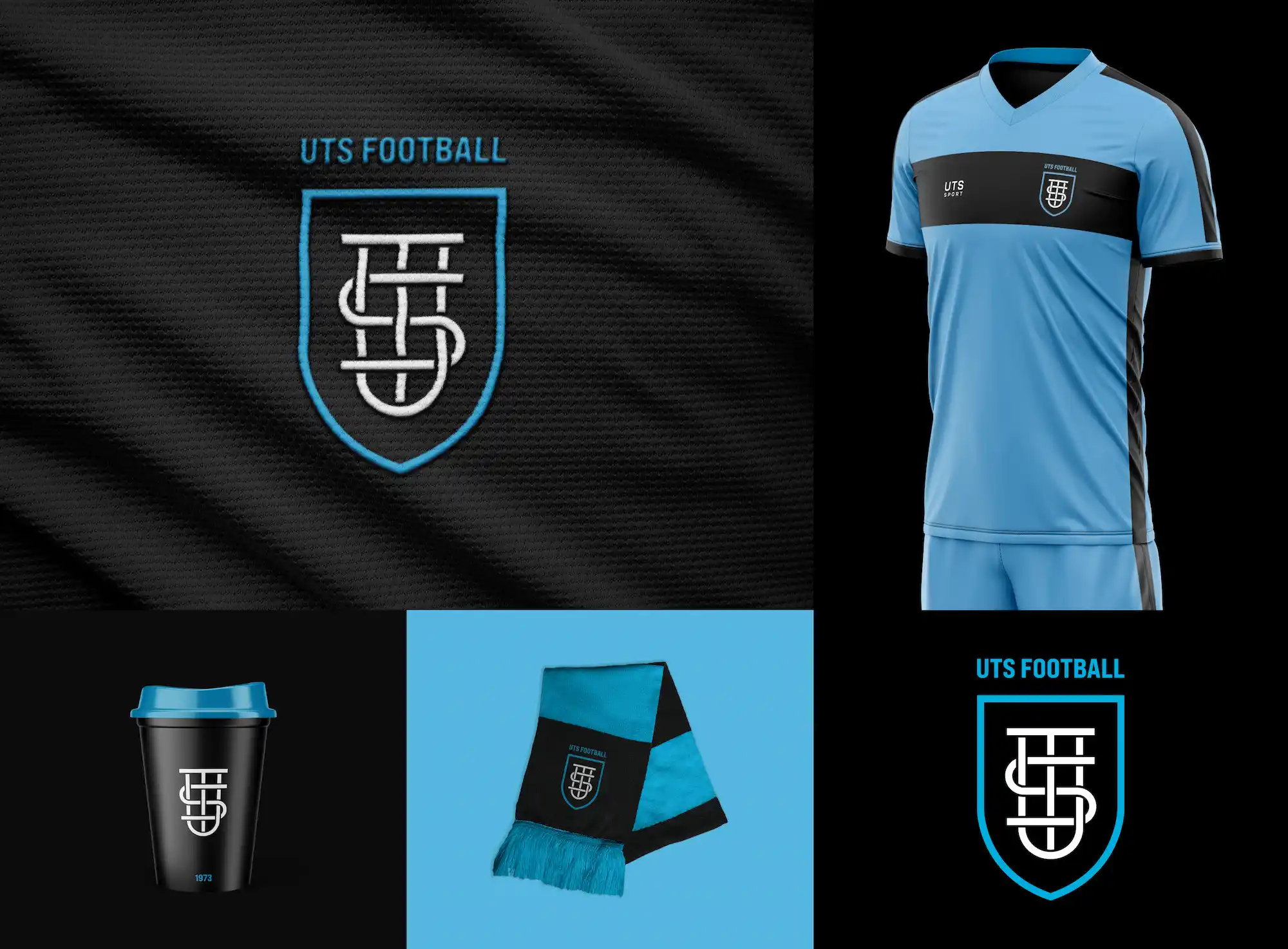 Branding disenador grafico shield design football club