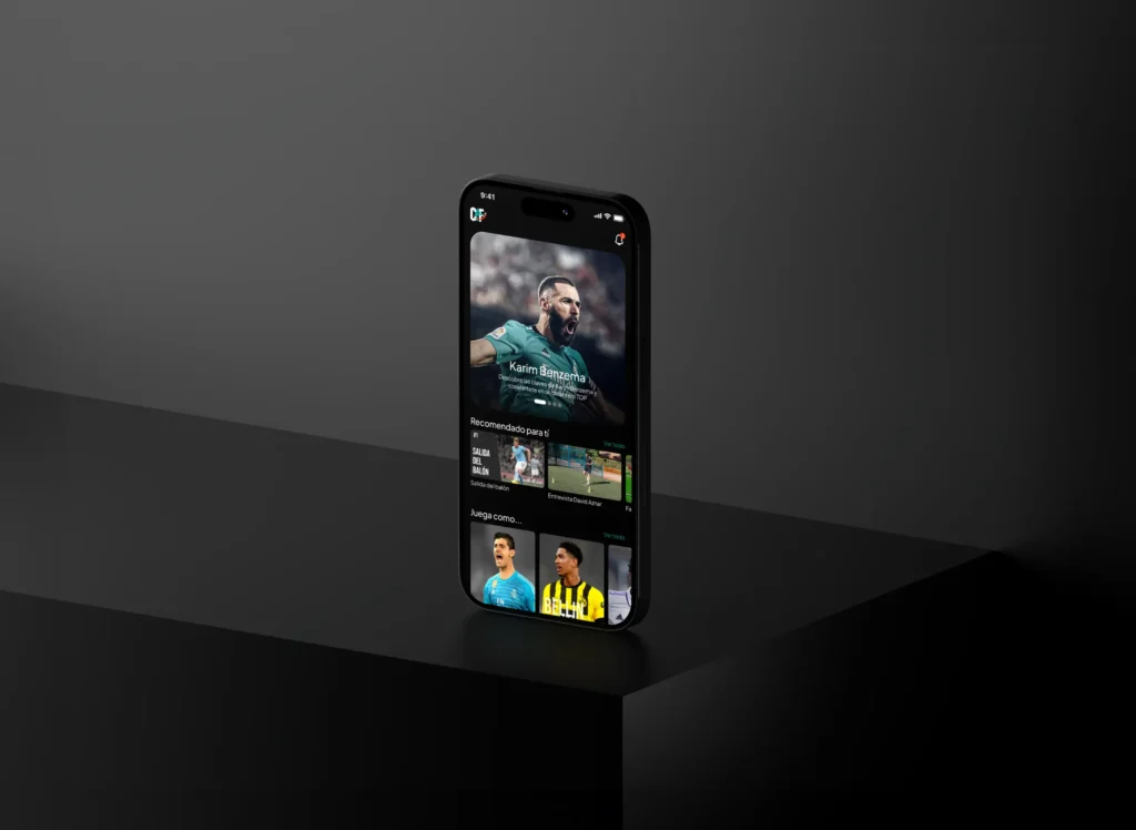 Construyendofutbol mockup