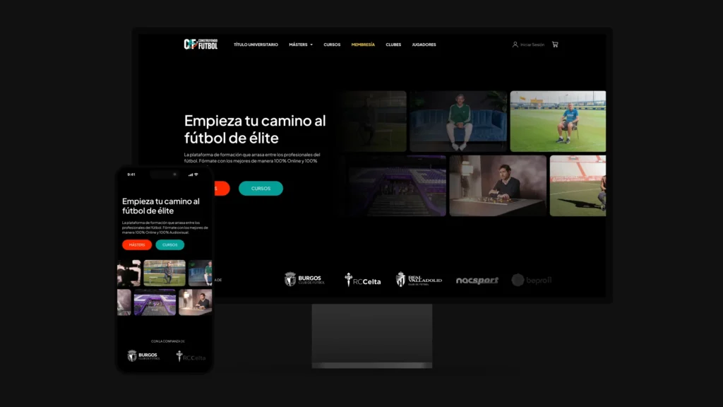 Construyendo futbol web